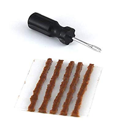 Genuine Innovations tubeless repair kit, commonly called "tire bacon."