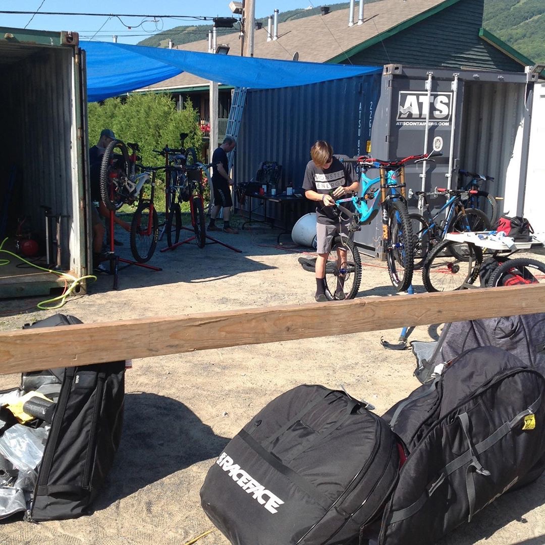 Mechanics' "tent"