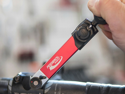 Feedback Sports Torque Wrench on stem bolts.